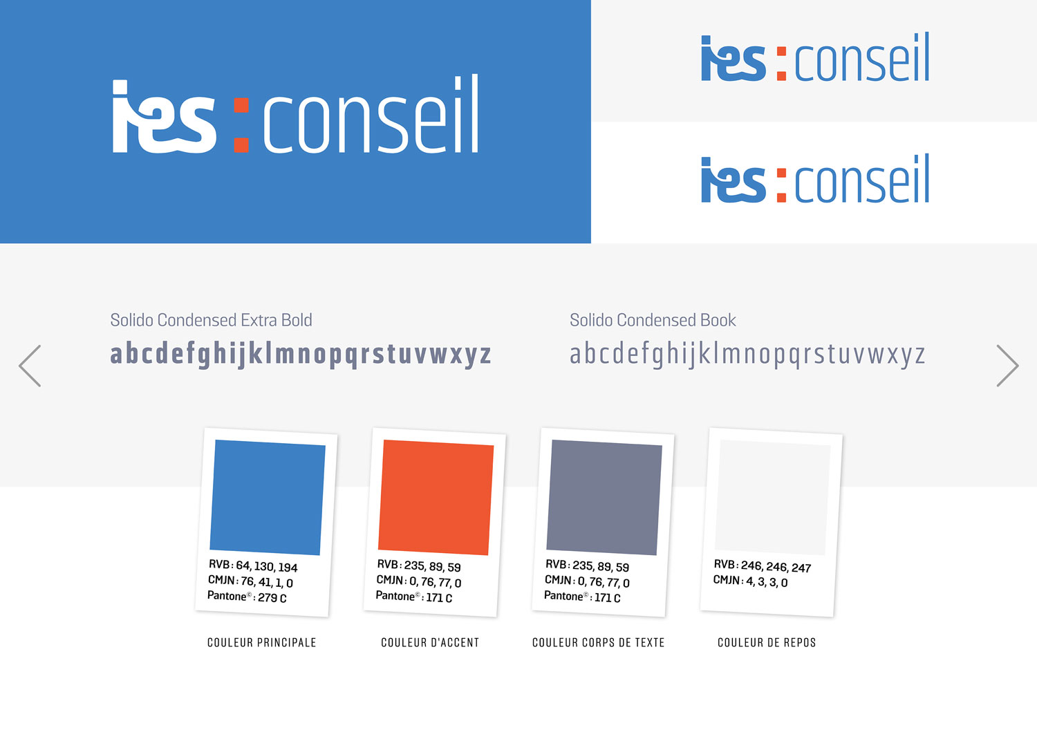 Le site d'IES Conseil - Webdesign par Louis Schickel