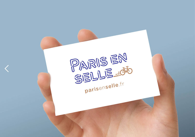 identité visuelle Paris en Selle par Louis Schickel